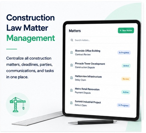 Real estate law software
